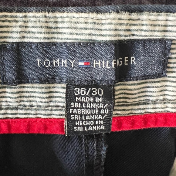 Men’s Tommy Hilfiger navy pants size 36 x 30 - Picture 2 of 6